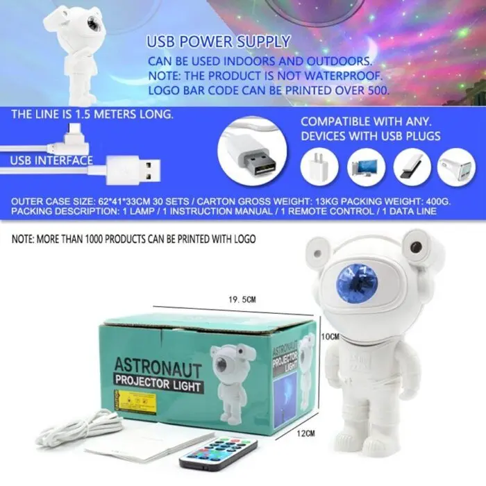 Astronaut Galaxy Projector Lamp 5.webp