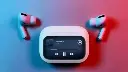 Airpods Pro With Digital Display – Anc And Transparency | Touch Volume Control Digital Screen Smooth Display Games